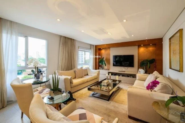 Imagem Apartamento à venda na Vila Olímpia, com 3 suítes, 3 vagas.