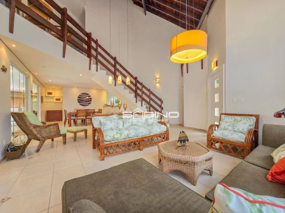 Imagem Belíssima casa à venda, com 5 Dormitórios 3 Suítes 310m2 de área útil - Riviera de São Lourenço - Bertioga S/P