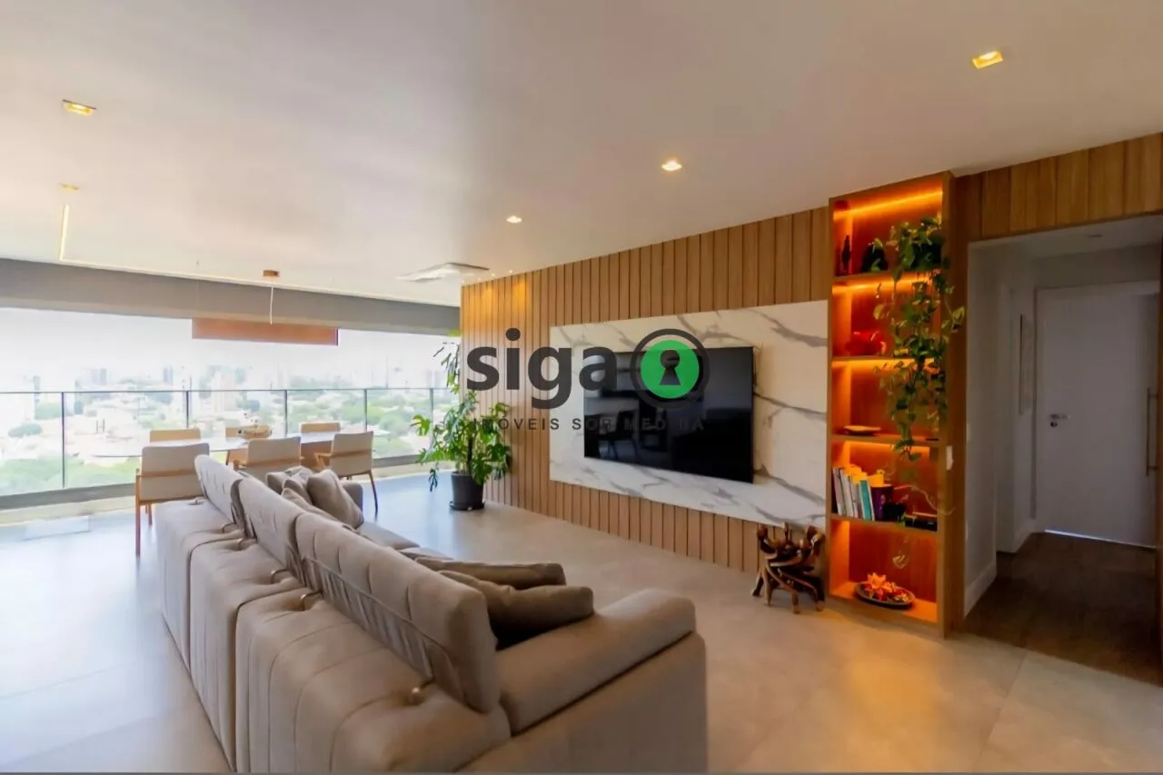 Imagem Apartamento Reformado à Venda no Campo Belo - 125 m² - 3 Suítes - 2 Vagas - Alto Padrão