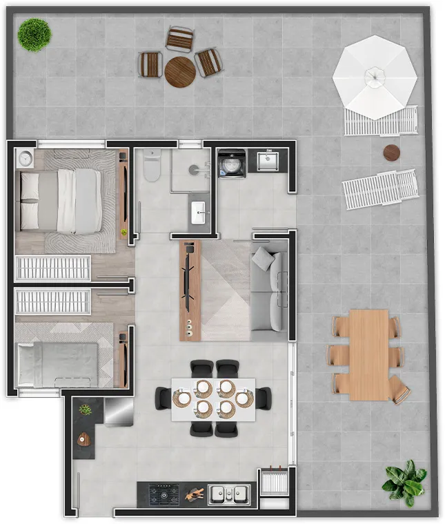 Imagem APARTAMENTO RESIDENCIAL em Curitiba - PR, Bom Retiro