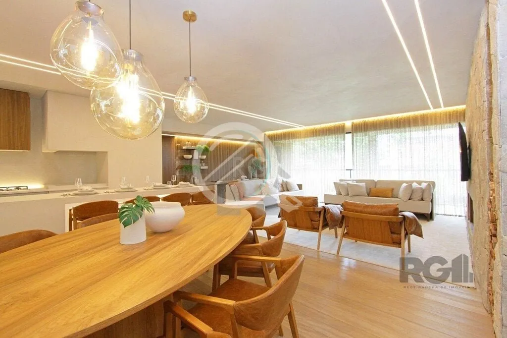Imagem Apresento um sofisticado apartamento de 151 m² privativos no 18º andar, situado no bairro Menino D...