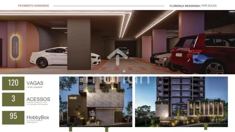 Imagem Apartamento no Edifício Florença Rezidence - Soles - Pré Lançamento - 2 quartos, 2 suítes e compactos de luxo - Balneário Piçarras