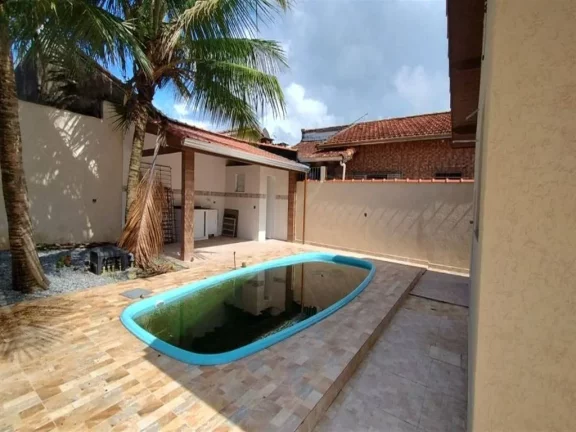 Imagem Casa com 3 dormitórios à venda, 73 m² por R$ 815.000 - Maracanã - Praia Grande/SP