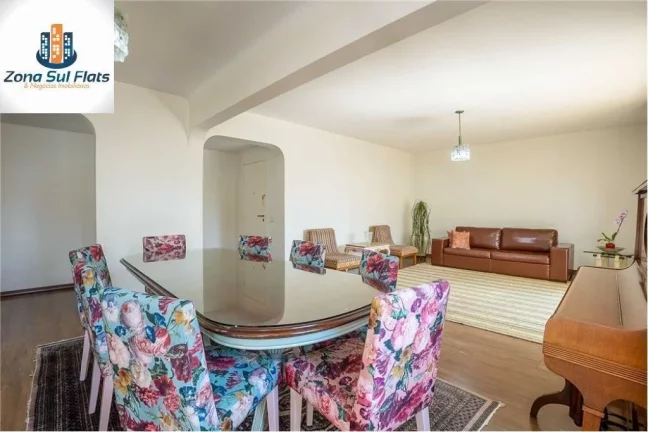 Imagem Apartamento à Venda Em Moema Com 4 Dormitórios Sendo 3 Suítes e 4 Vagas