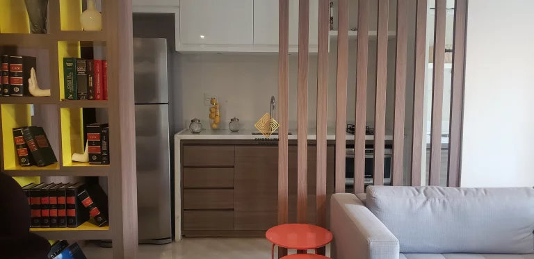 Imagem APARTAMENTO 48,40M², 1 SUÍTE, TERRAÇO COM 1 VAGA DE GARAGEM COBERTA A VENDA - MOEMA- SÃO PAULO / SP - ZONA SUL