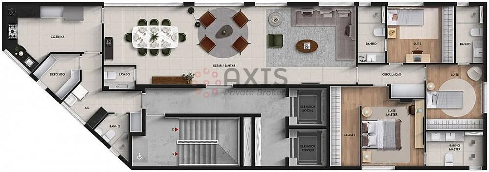 Imagem Apartamento 4 quartos na Savassi - Lazer completo