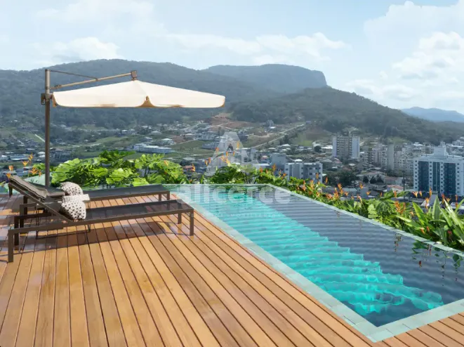 Imagem Apartamento de 115 m² com 3 Dormitórios, 1 Suíte e Varanda Gourmet, no Bairro Pagani - Palhoça/SC