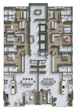 Imagem Villa Maiorca - Apartamento à venda no bairro Meia Praia - Itapema/SC