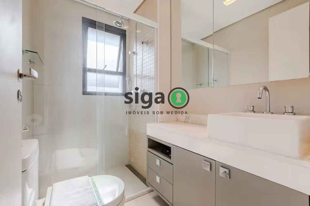 Imagem Apartamento de 70m² com 1 suíte para alugar em Pinheiros - São Paulo/SP