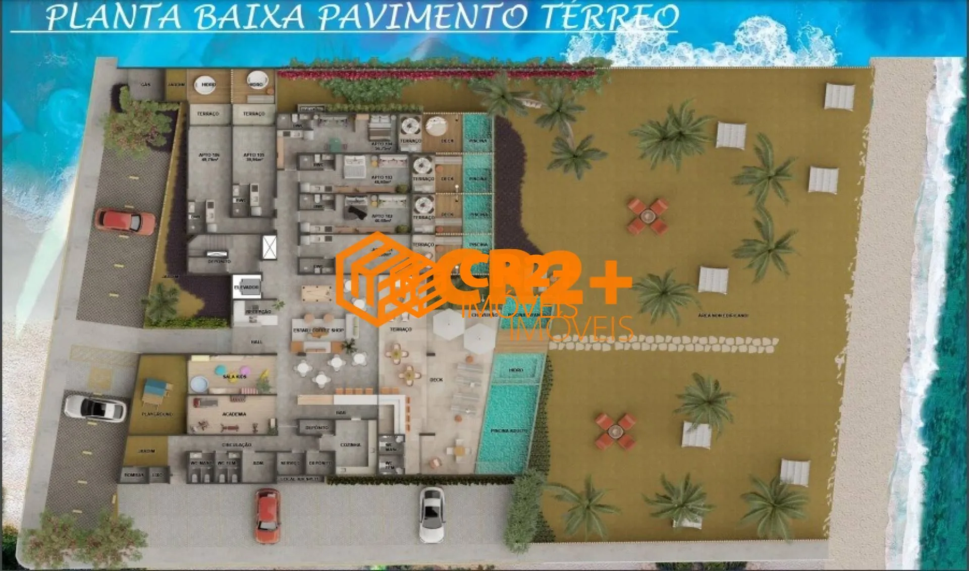 Imagem Studio a Venda de 41m² 1 quarto em Tamandaré
