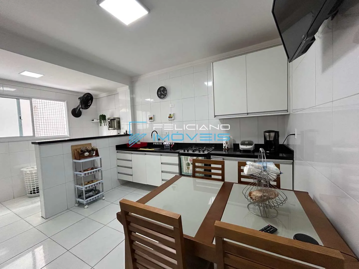 Imagem Apartamento com 3 quartos, Guilhermina, Praia Grande - R$ 899 mil, Cod: 4951