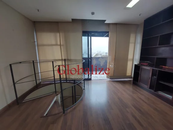 Imagem Ampla sala Duplex com 134,00m² na av: Ana Costa R$ 400,00