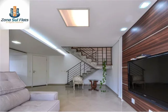 Imagem Cobertura à Venda Na Vila Andrade Com 3 Dormitórios e 3 Vagas - Piscina e Churrasqueira Privativas