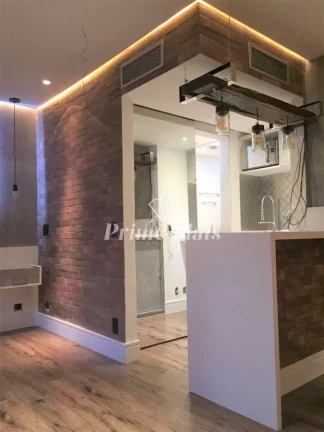 Imagem Flat disponível para venda no Estanplaza Funchal Faria Lima, com 28m², 1 dormitório e 1 vaga