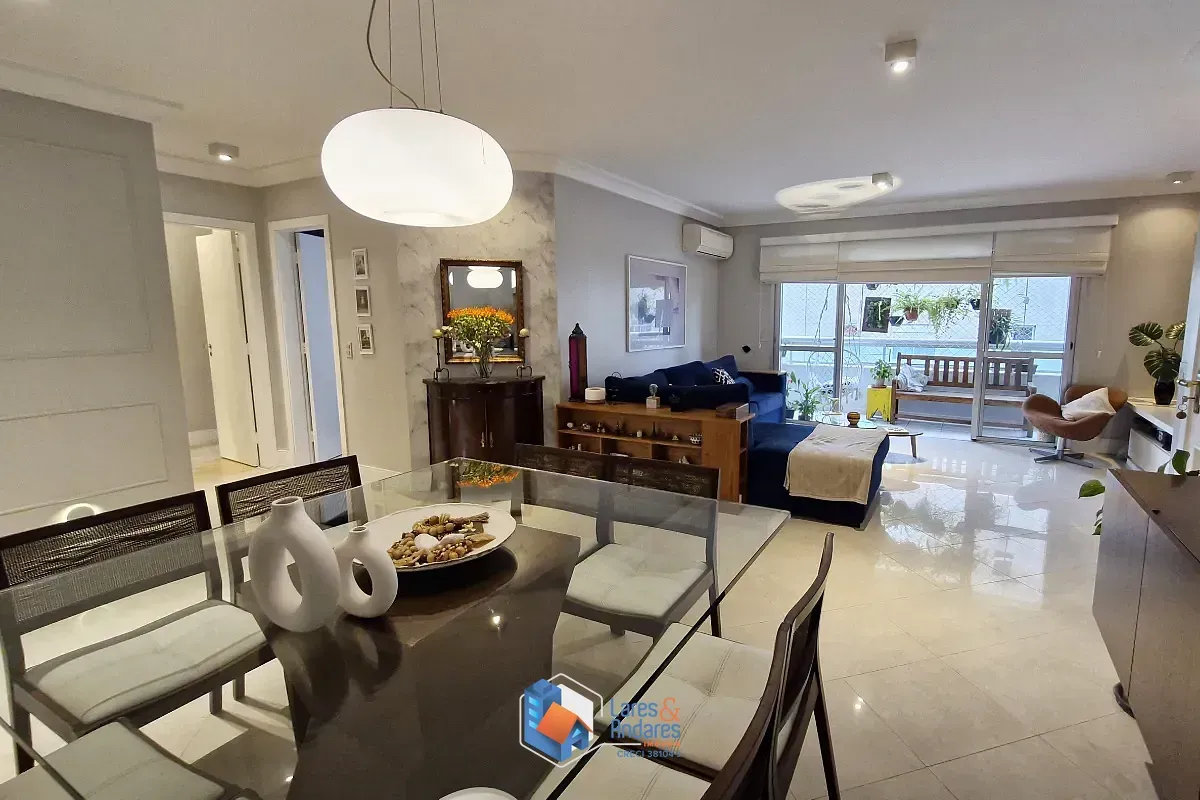 Imagem Apartamento para venda em Brooklin Paulista com 3 quartos, sendo 3 suítes, 169m²