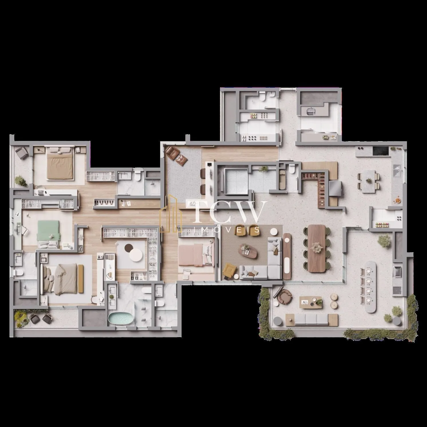 Imagem Apartamento à venda no bairro Vila Nova Conceição - São Paulo/SP, Zona Sul