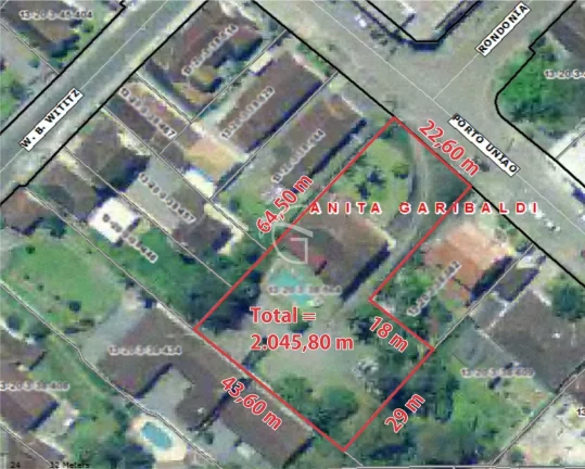 Imagem Terreno amplo com 2045 m² no Anita Garibaldi, analisa permuta parcial.