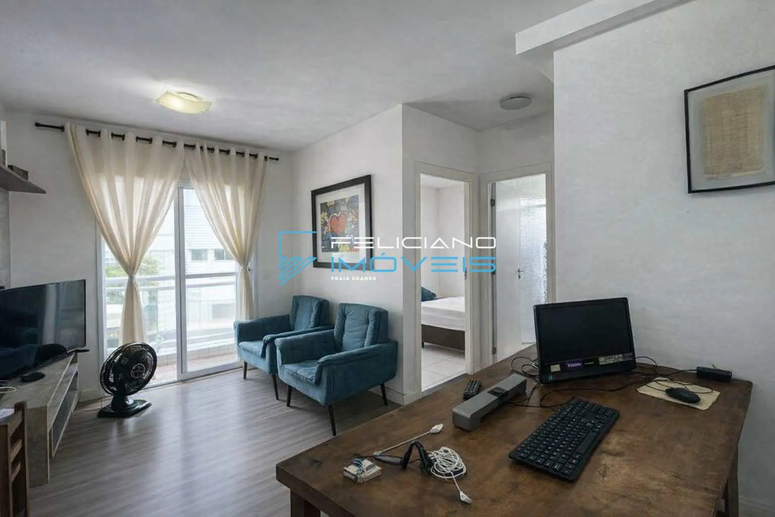 Foto do imóvel Apartamento com 2 quartos, Ocian, Praia Grande - R$ 329 mil, Cod: 7216 em Rua Comendador Otto Carlos Golanda