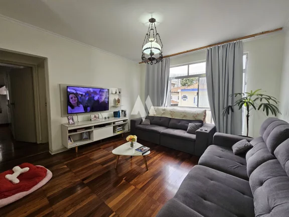 Imagem Apartamento 104m² com 2 dormitórios e garagem fechada à venda no Boqueirão - Santos/SP
