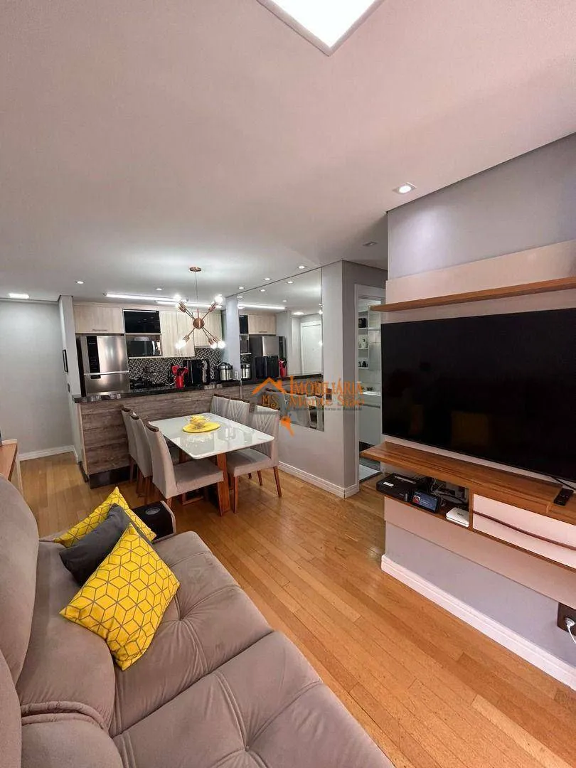 Imagem Apartamento com 3 dormitórios à venda, 62 m² por R$ 415.000,00 - Jardim Bela Vista - Guarulhos/SP