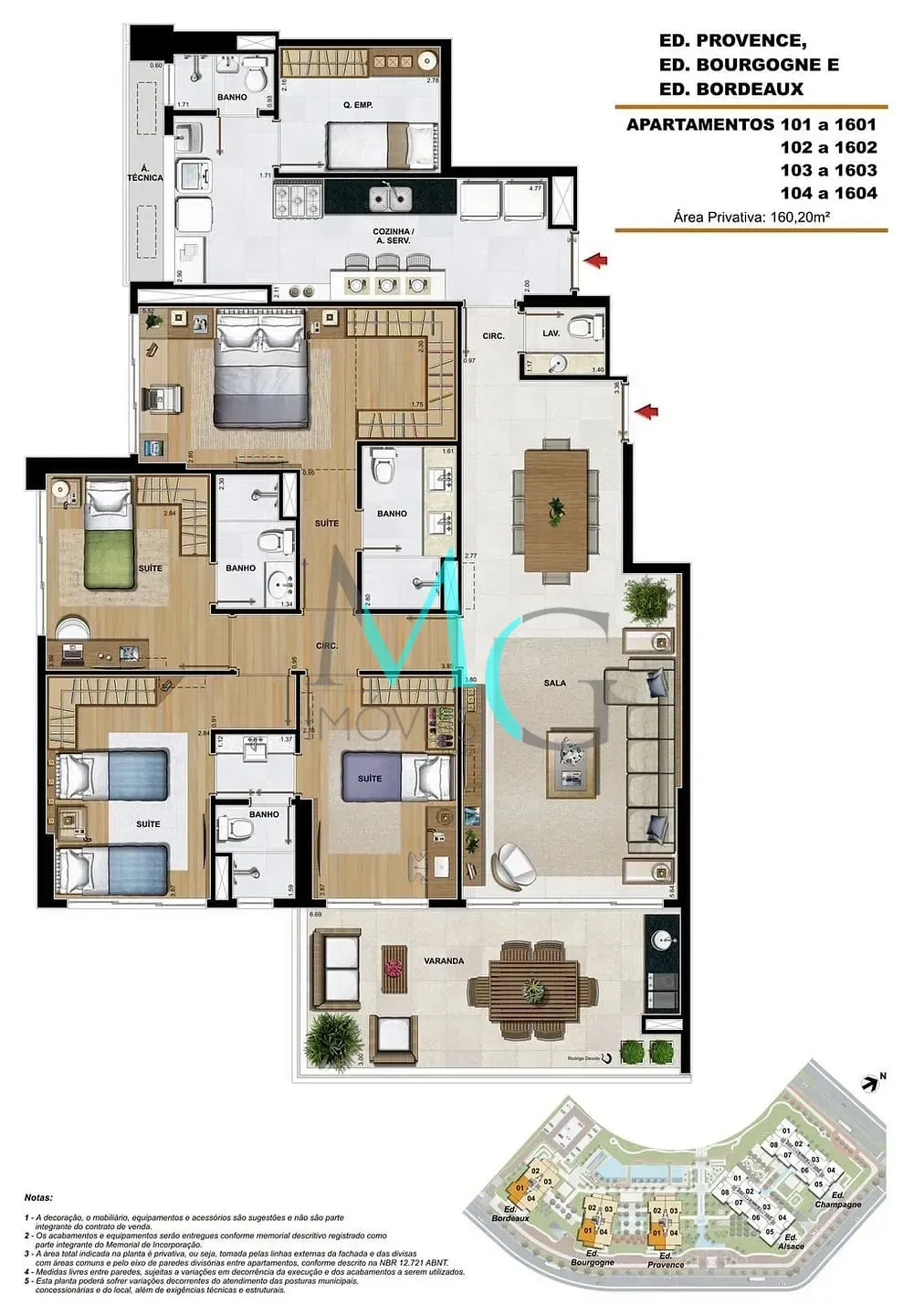 Imagem Cobertura Duplex à venda 3 Quartos 3 Suites 3 Vagas 280.85M² Barra da Tijuca Rio de Janeiro - RJ | Ilha Pura Saint Michel