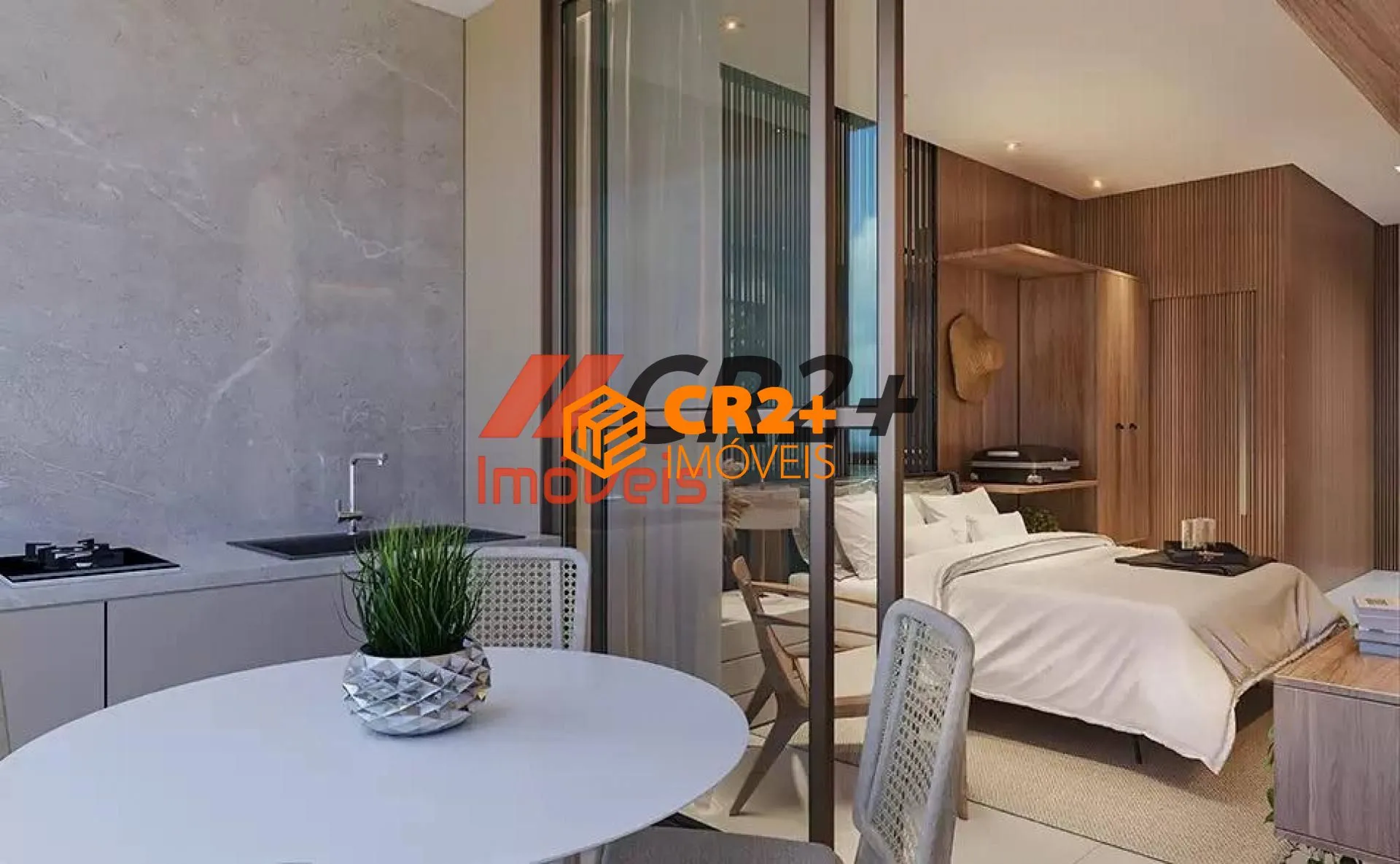 Imagem Studio a Venda de 32 m² com 1 quarto em bairro Carneiros em Tamandaré