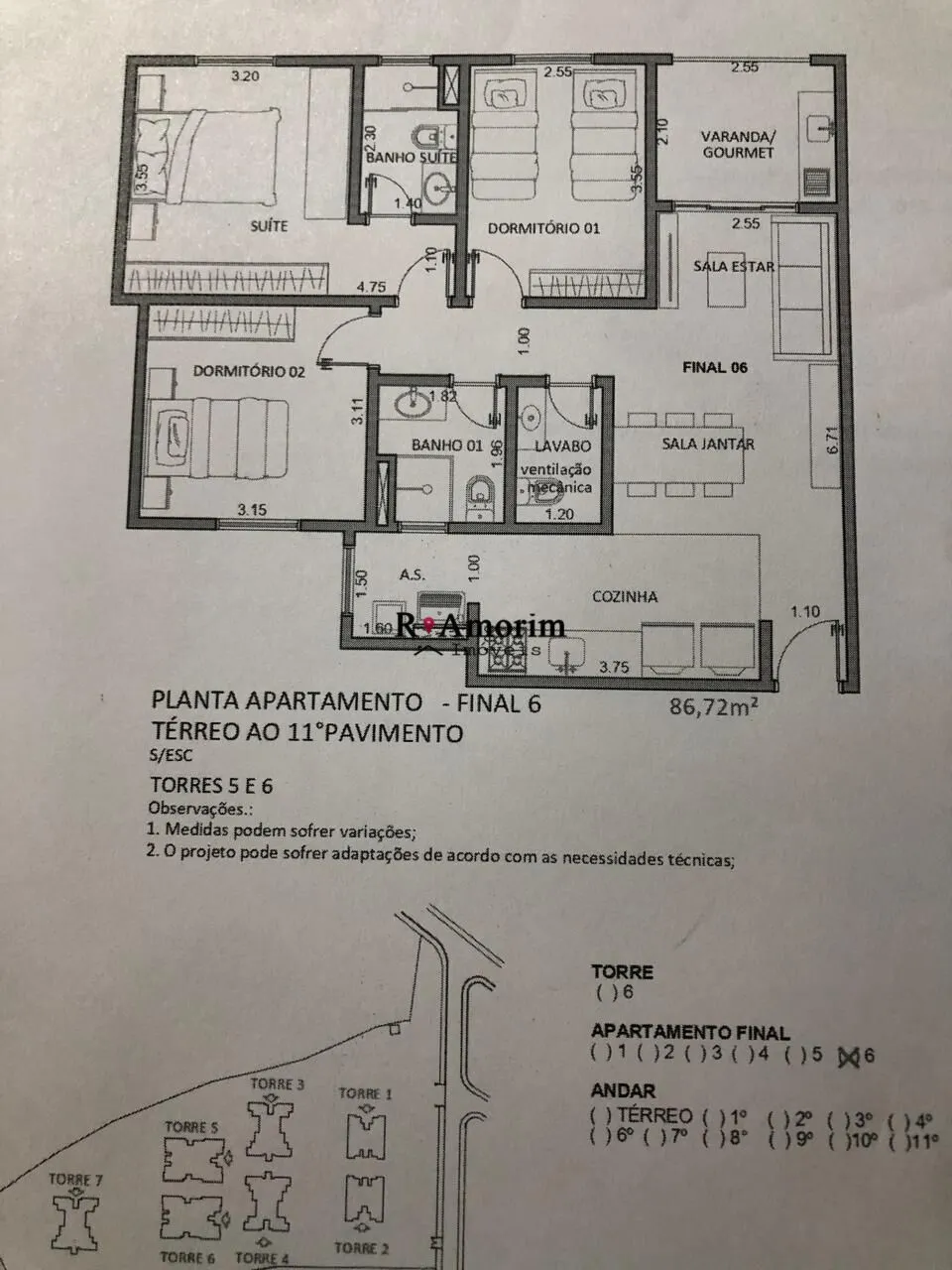 Imagem Apto com 3 dorms e 2 vagas, a venda no Cond. Ilhas do Mediterraneo, Itu/SP