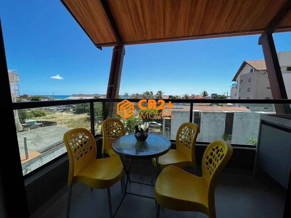 Imagem Flat à Venda com 2 quartos, 1 suíte em Porto de Galinhas -Finamente decorado- Po