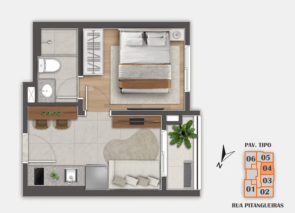 Imagem Pitanga 105 - Residencial - Pitanga 105 - Residencial