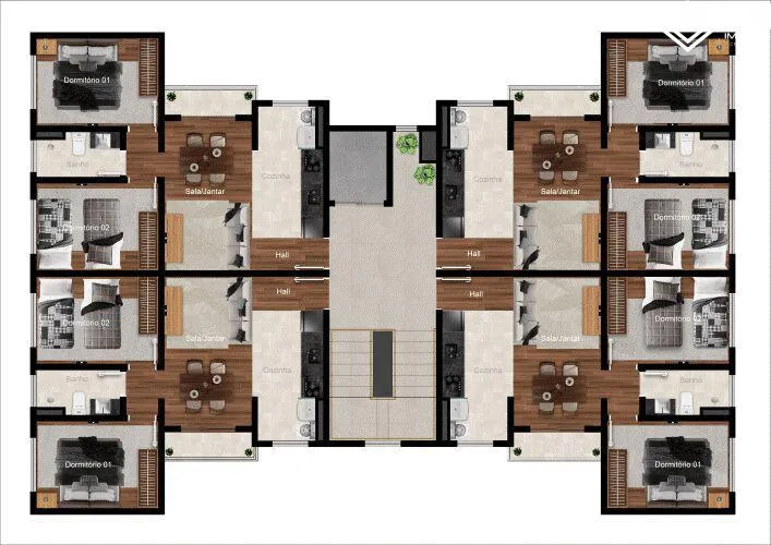 Imagem Apartamento com 2 Dormitorio(s) localizado(a) no bairro Vila Nova Cintra em Mogi das Cruzes / Mato Grosso do Sul Ref.:DE180