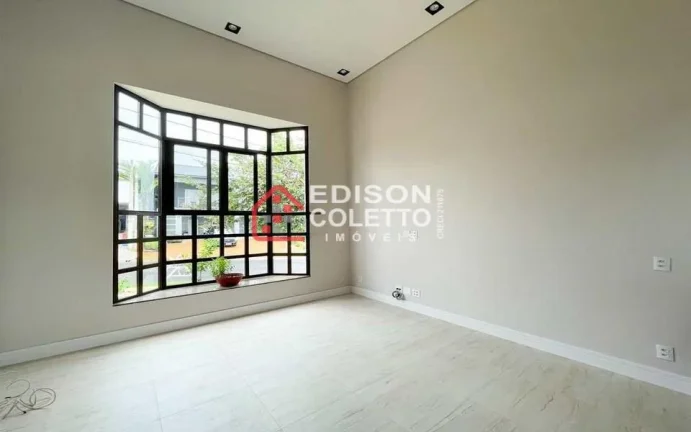 Imagem "Pronto para Morar" Linda casa térrea no Residencial Damha I em Piracicaba com 3 suítes sendo 1 Master com closet e hidro!!