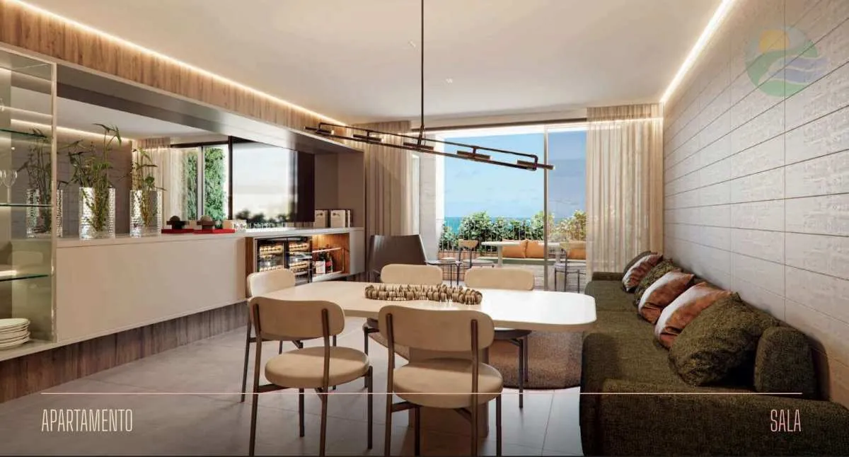 Foto do imóvel Apartamento de 3 suites, beira mar, Reserva do Paiva, Cabo Sto Agostinho, Pernambuco. em Avenida A