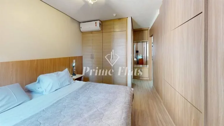 Imagem Flat disponível para locação no Aparthotel Adagio São Paulo Moema, com 54m², 2 dormitórios e 1 vaga