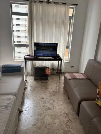 Foto do imóvel Apartamento com 1 dormitório à venda, 88 m² por R$ 320.000 - Pitangueiras – M – Barra Funda - Guarujá/SP