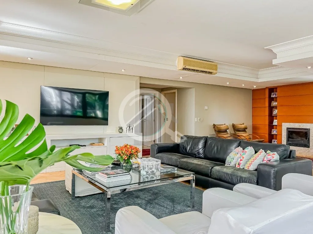 Imagem Apartamento na parte alta do bairro Rio Branco com 243m², 3 suítes, living para 4 ambientes com la...