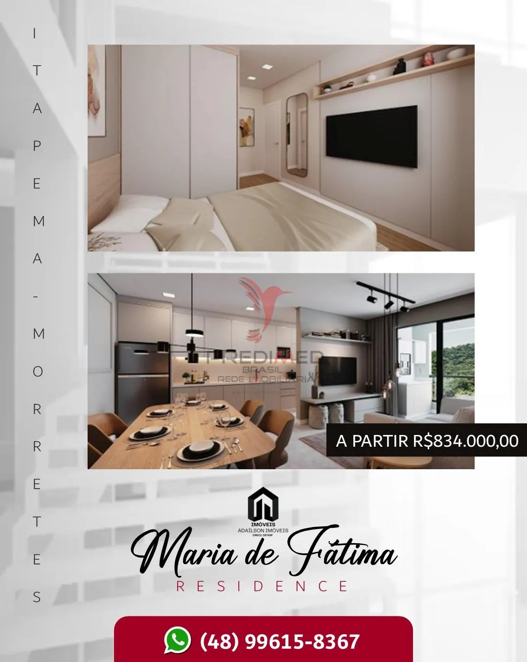Imagem Maria de Fátima Residence Itapema SC Brasil