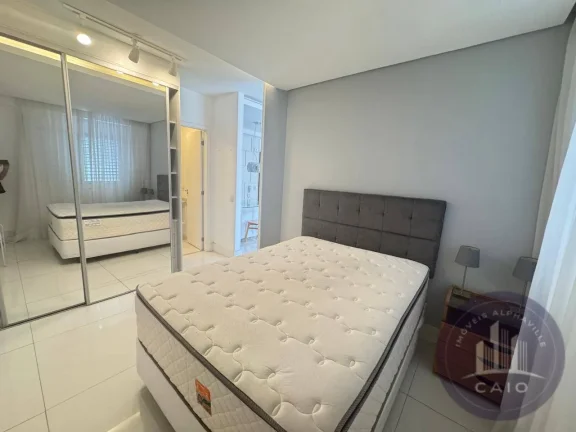 Imagem Apartamento mobiliado 51m² para aluguel, R$ 4.500 mês- Alphaville/SP