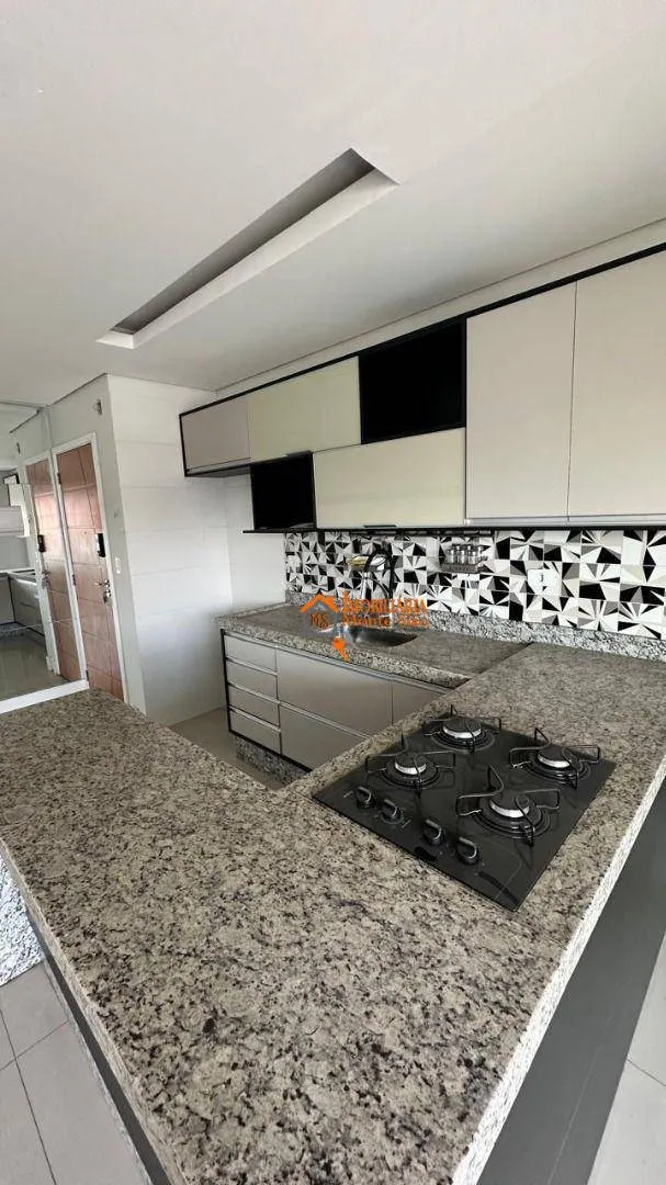 Imagem Apartamento Alto Padrão 100m² | 3 Dorms | Suíte | Varanda Gourmet com Churrasqueira | Village Residence
