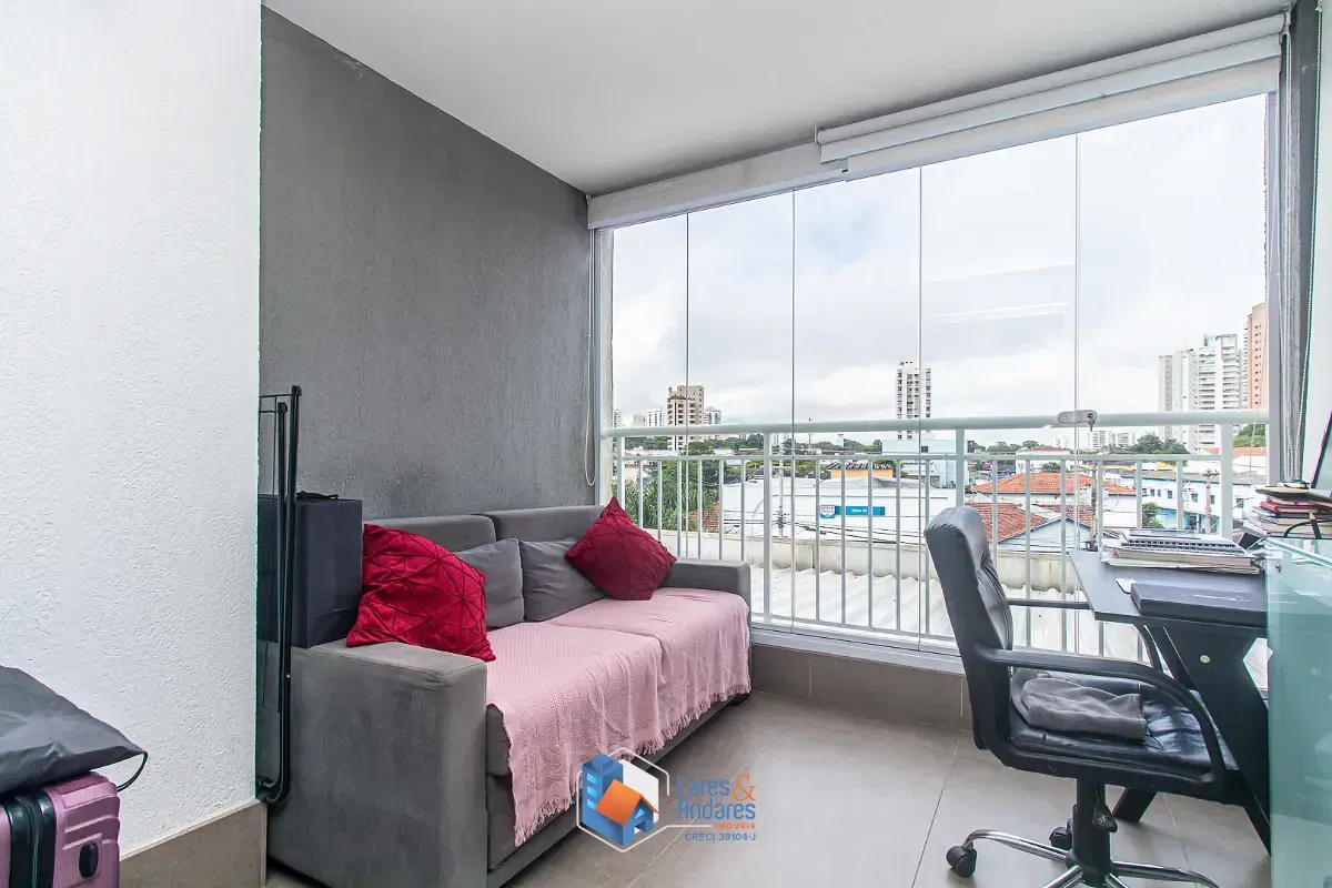 Imagem Apartamento para venda em Chácara Santo Antônio (Zona Sul) com 1 quarto, sendo 1 suíte, 32m²