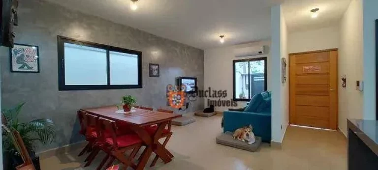 Imagem Casa com 3 dormitórios à venda, 115 m² por R$ 740.000,00 - Golfinho - Caraguatatuba/SP