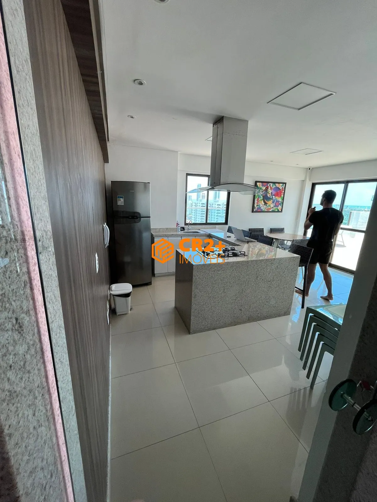 Imagem Vendo Flat semi mobiliado no espinheiro.