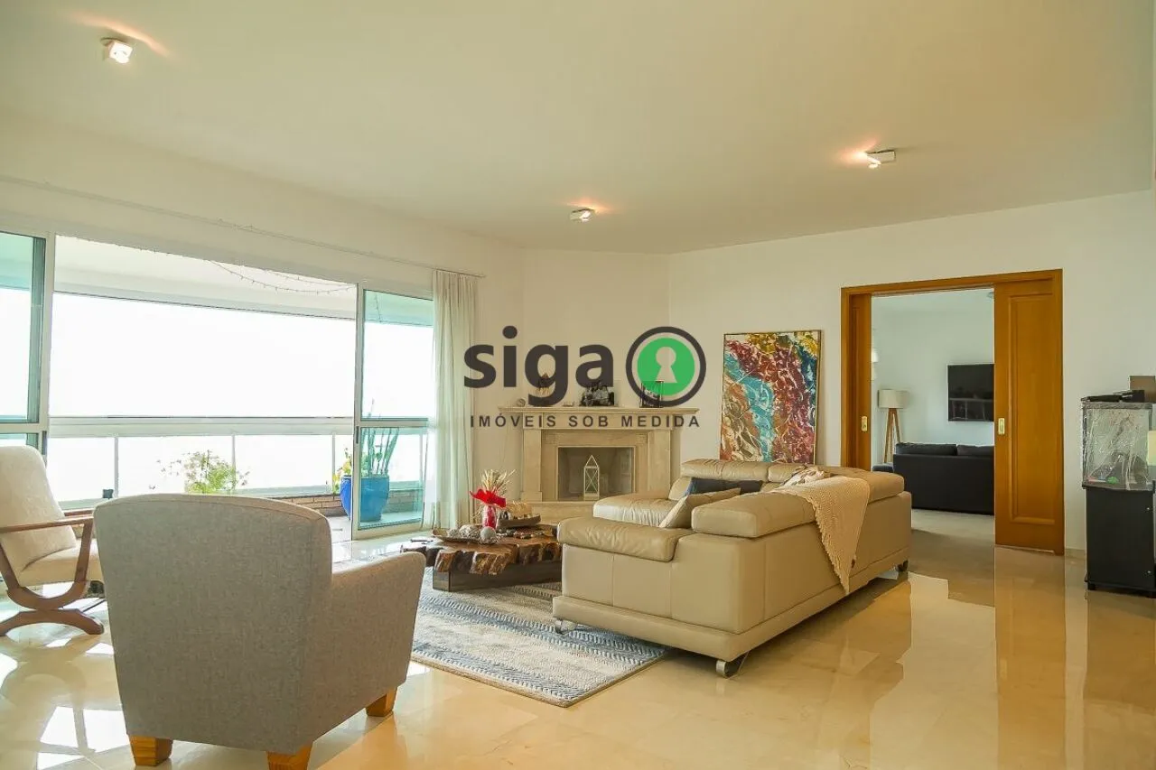 Imagem Apartamento para disponível para venda ou aluguel no Panamby, de 367m, 4 quartos e 6 vagas.
