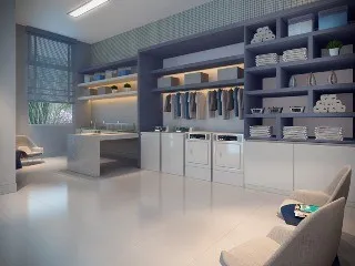 Imagem Apartamento à Venda no Brooklin Paulista - 1 quarto, 1 banheiro, 1 vaga de garagem - 33,00 m² - Condomínio Cosmopolitan High Garden