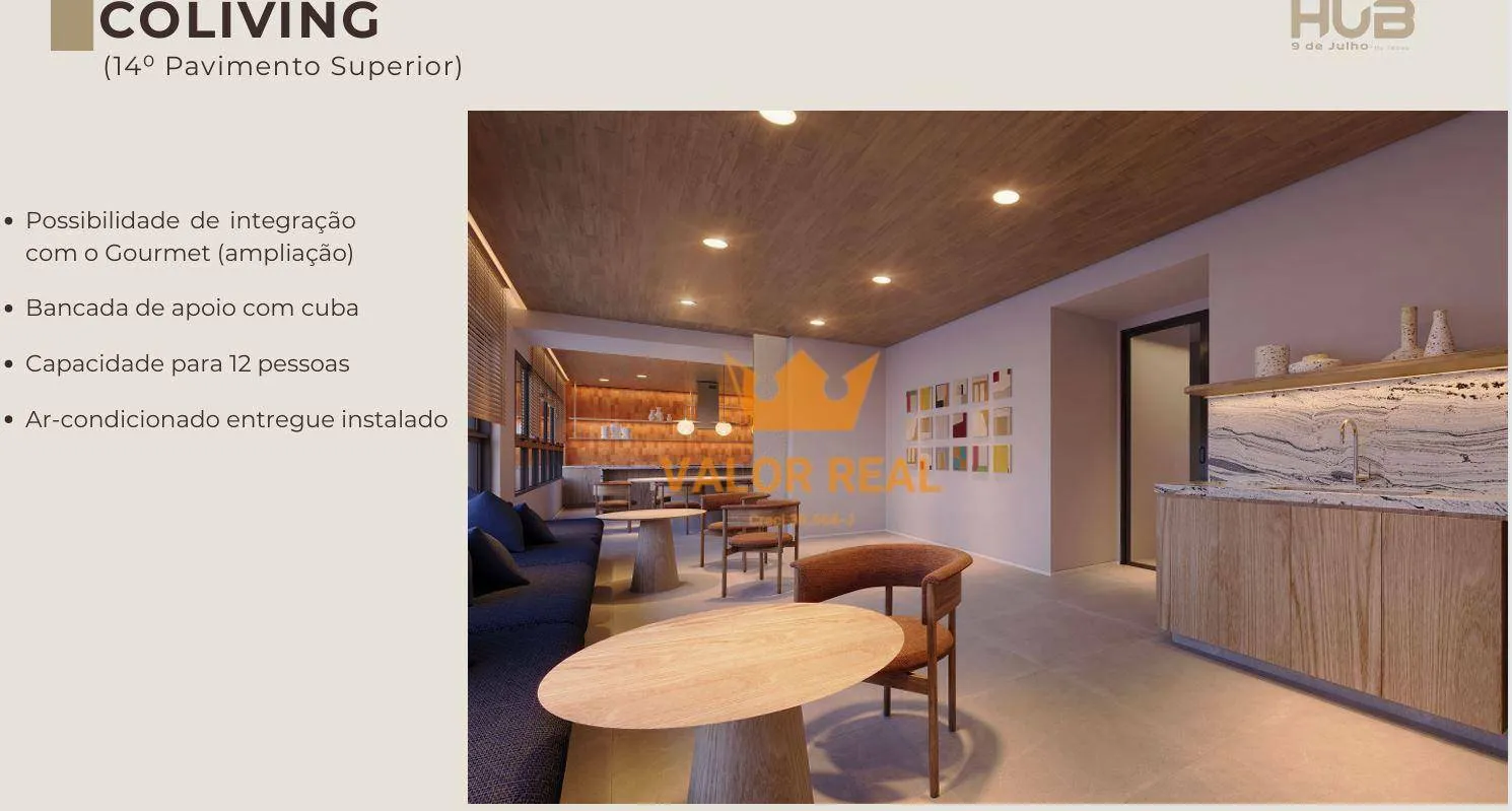 Imagem Apto 2 Suites Lançamento, HUB 9 de Julho. O melhor do melhor