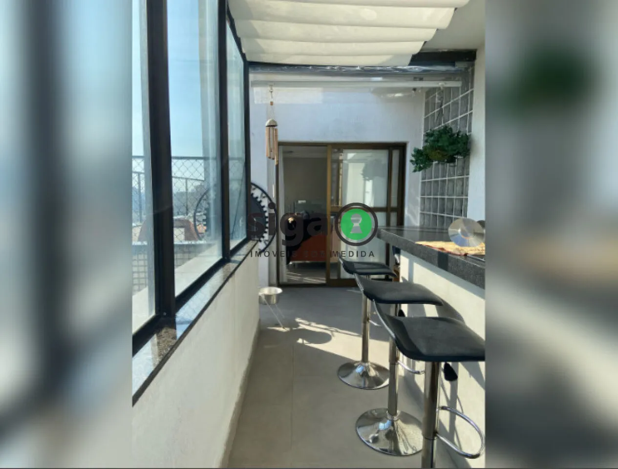Imagem Cobertura para venda e locação no Portal do Morumbi 3 suítes, 2 vagas, 194m²