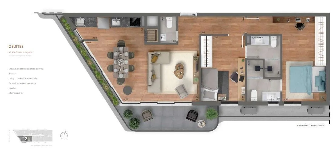 Imagem Apartamento em Praia de Belas