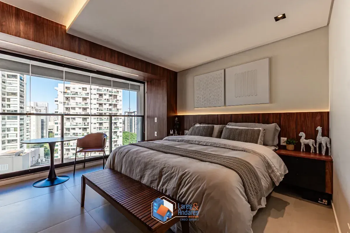 Foto do imóvel Apartamento para venda em Indianópolis com 1 quarto, 26m² em Avenida Ibirapuera