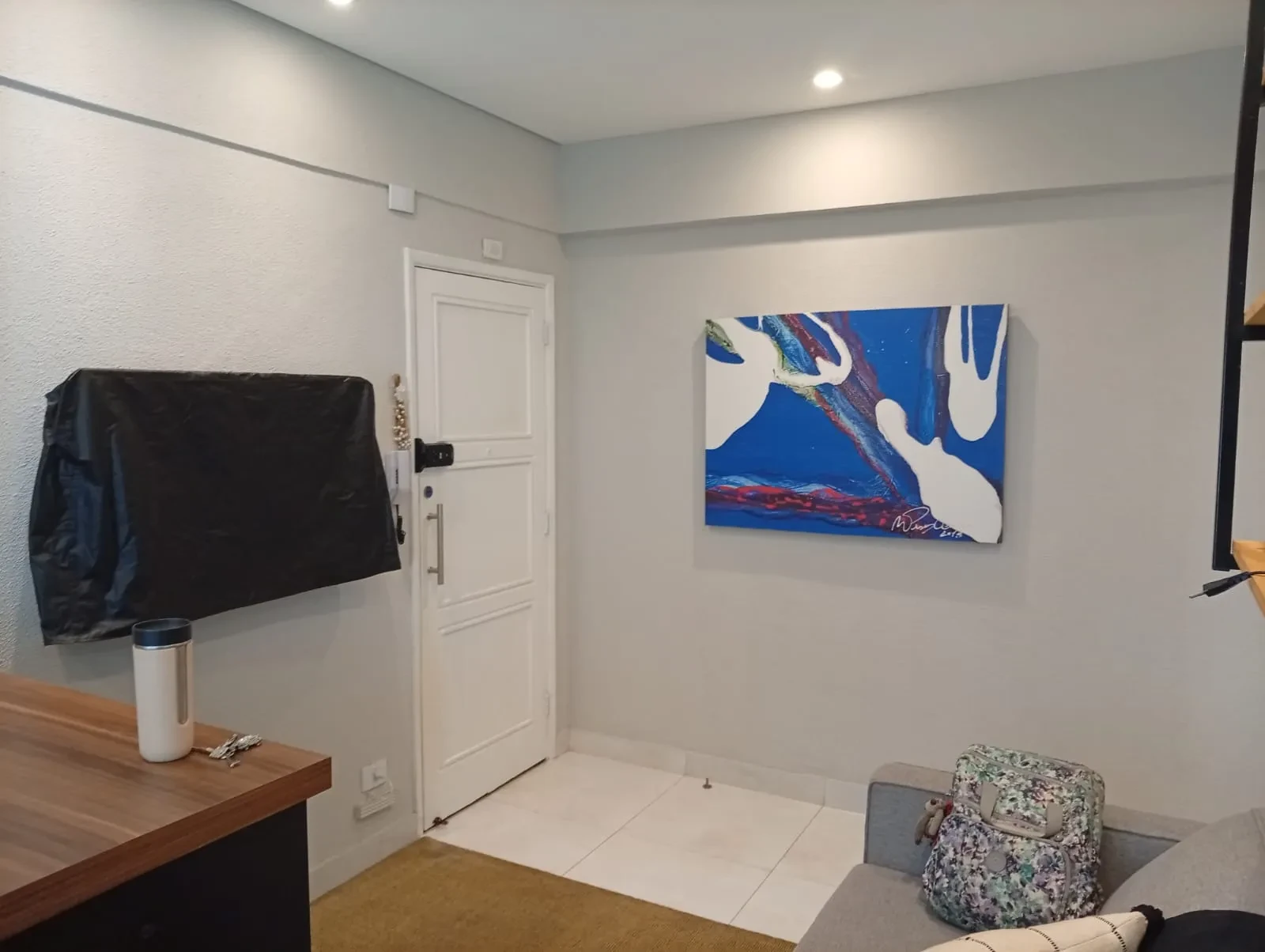 Imagem Apartamento com 1 Quarto para Alugar, 50 metros em José Menino - Santos