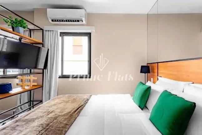 Imagem Flat disponível para venda no Hampton Park no bairro Jardins, com 29,80m², 1 dormitório e 1 vaga de garagem