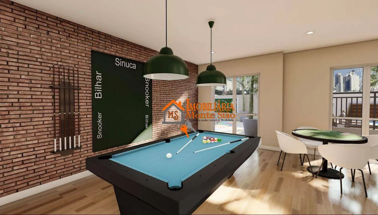 Imagem Apartamento com 2 dormitórios à venda, 46 m² por R$ 410.148,00 - Vila Silveira - Guarulhos/SP